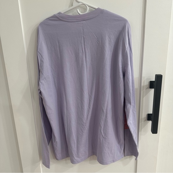 Disney Parks Walt Disney World Lilac Long Sleeve Retro Mickey Logo Shirt XL - Picture 2 of 9